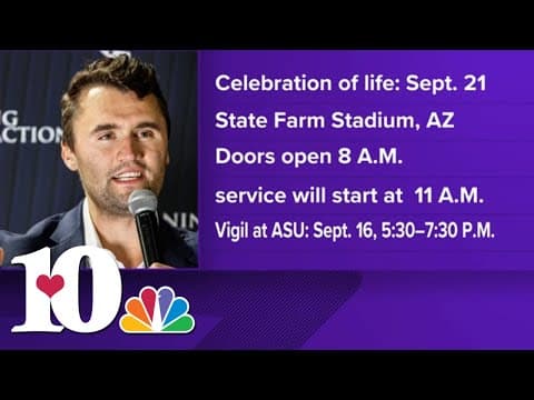 TPUSA announces Charlie Kirk's funeral arrangements