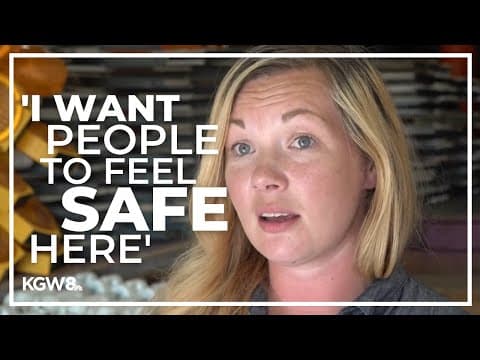 Portland business owner frustrated with theft, crime in the area and seeks accountability