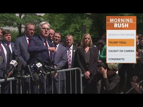 Texas Lt. Gov Dan Patrick supports Trump at trial