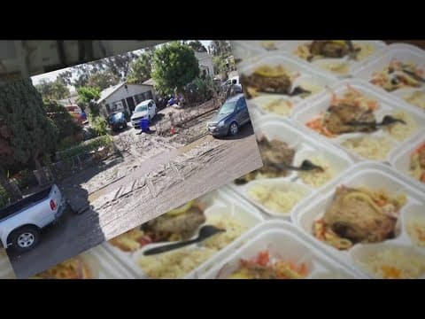 Veterans in Logan Heights make hot meals, food for flood victims