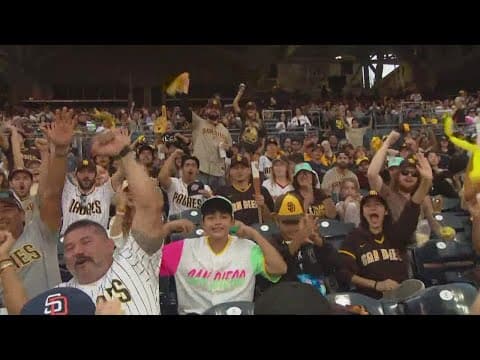 Friar faithful takeover at Petco Park for Game 3 watch party, Padres turn to hometown hero Musgrove
