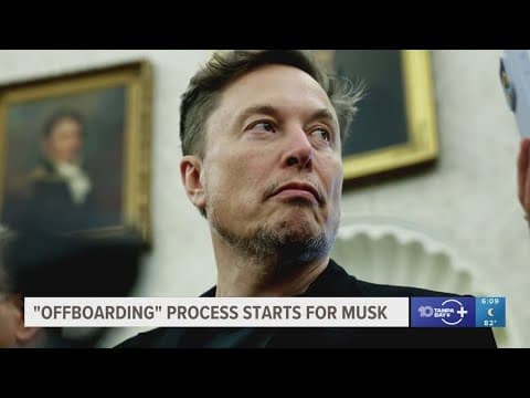 Elon Musk is leaving the Trump administration after criticizing president's 'big beautiful bill'