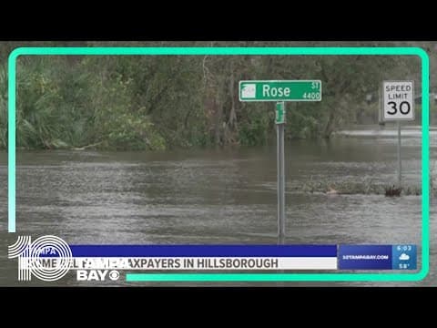 Hillsborough County taxpayers could see some relief after recent hurricanes