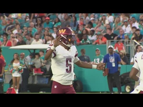 Jayden Daniels will start Week 1 against Tampa Bay Buccaneers