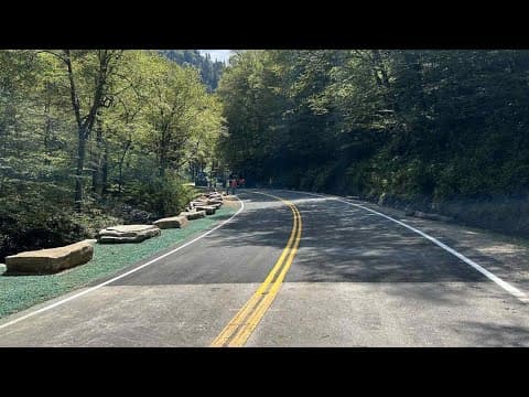 Newfound Gap Road reopens ahead of schedule after storm damage repairs