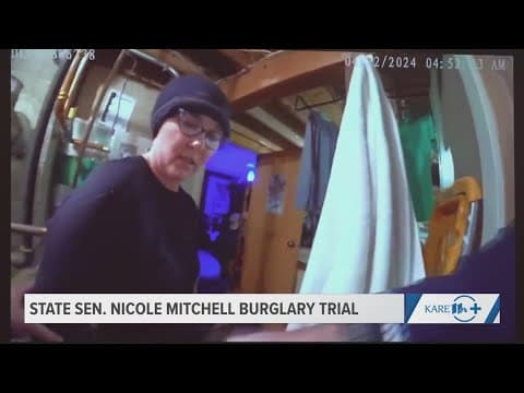 Police body cam video captures arrest of Sen. Nicole Mitchell