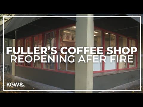 Fuller’s Coffee Shop prepares to reopen after rebuild