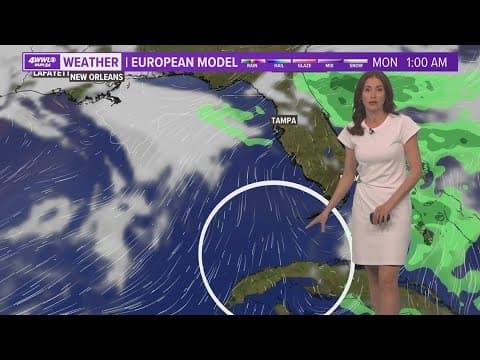 Friday afternoon Tropical Storm Arlene Update