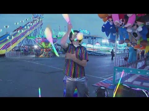 Find a juggling act at the San Diego County Fair