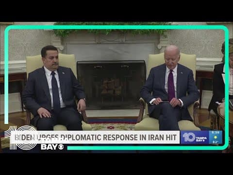 Israel hails 'success' in blocking Iran's unprecedented attack. Biden now seeks diplomatic response