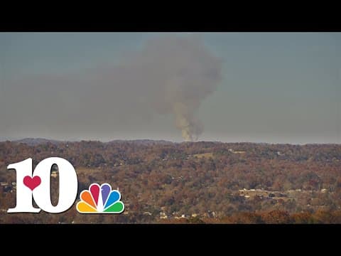 Crews battling fire near Paulette