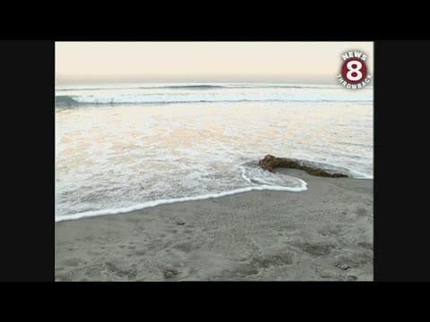 High tide at the Marine Room in La Jolla 1997