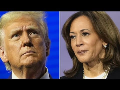 New poll reveals large gender gap between Trump and Harris amid neck and neck race
