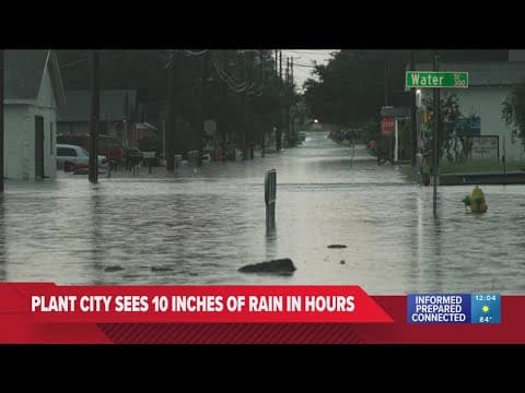 Severe weather in causes fire, flooding and home damage throughout Tampa Bay