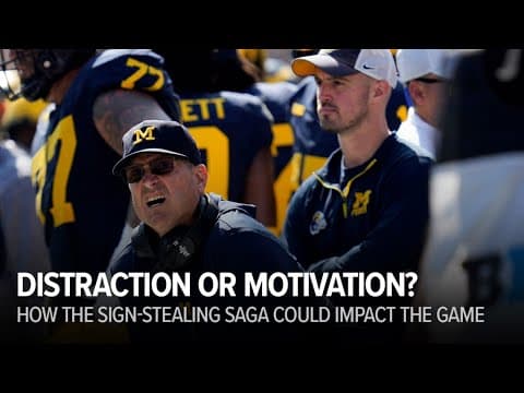 Distraction or motivation? How the Michigan sign-stealing saga could impact The Game