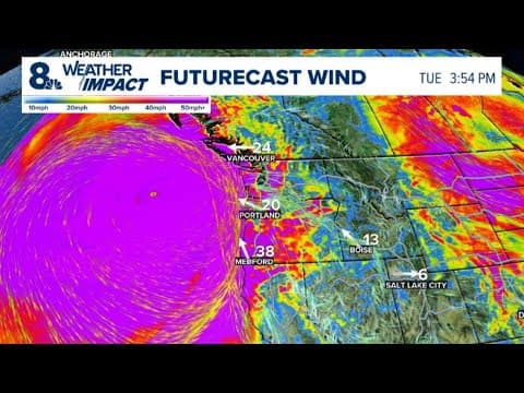 LIVE: Bomb cyclone off Oregon coast brings heavy winds