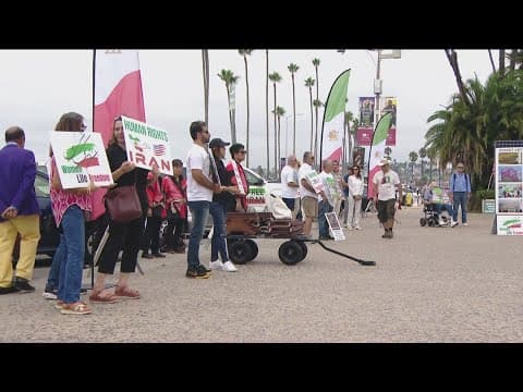 San Diegans honor Mahsa Amini one year after her death