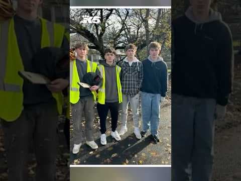 Woodinville teens help elderly neighbors clean up after storm