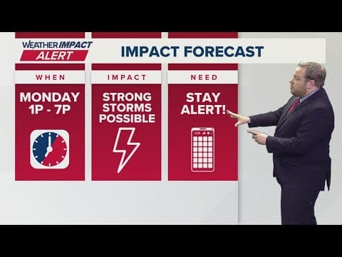 Columbus, OH Weather | Strong storms return Monday afternoon