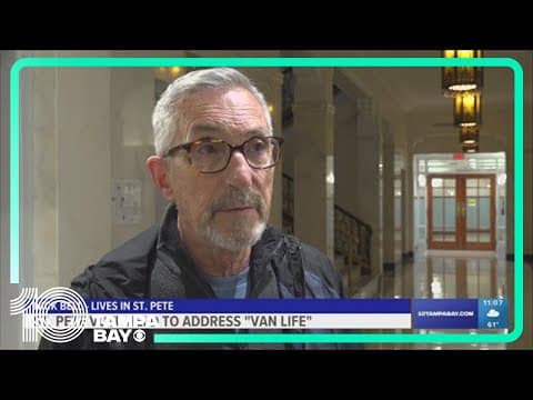 St. Petersburg residents call for more restrictions on 'van life' downtown