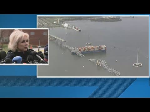 WATCH: NTSB update on Baltimore Key Bridge collapse