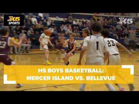 HS Boys Basketball: Mercer Island vs. Bellevue