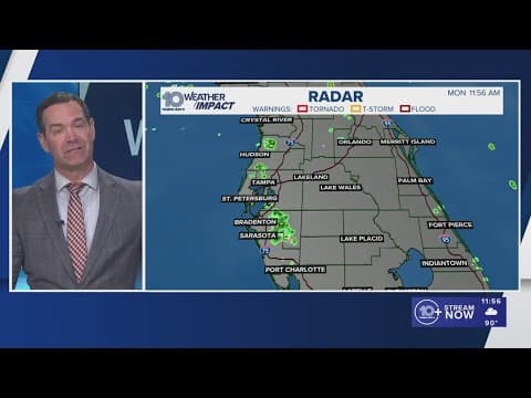 Meteorologists tracking Tampa Bay's weather forecast, plus the latest on Tropical Storm Dexter
