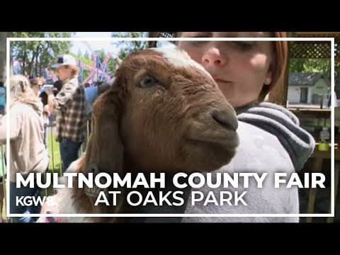 Multnomah County Fair taking place at Oaks Park until Monday