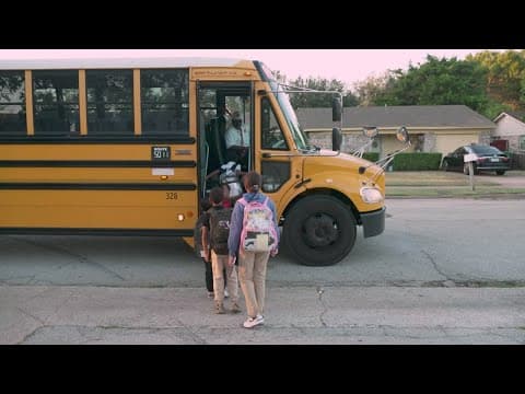 North Texas school bus driver spreads positivity