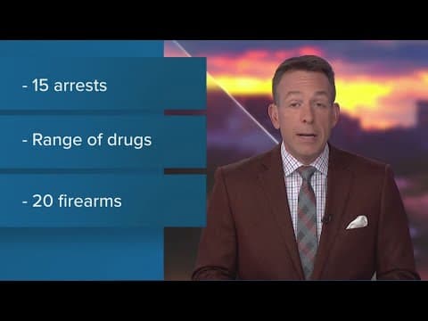 15 people arrested for distributing drugs in Northeast DC, police say