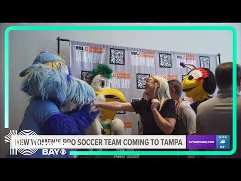 Tampa Bay to have pro women's soccer team in 2024
