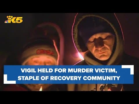 Candlelight vigil held in honor of Kitsap County murder victim well known in recovery community