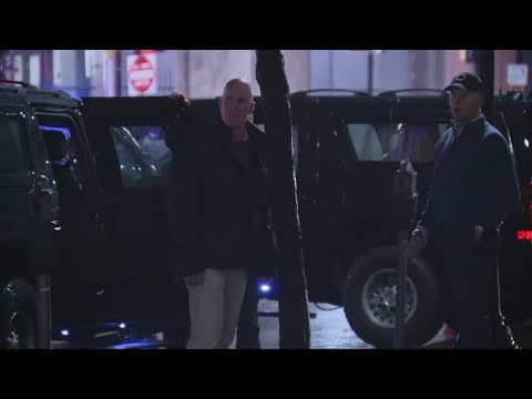 Car plows into parked SUV guarding President Joe Biden's motorcade
