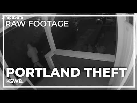 Thief caught on video stealing electronic part from Honda in Portland