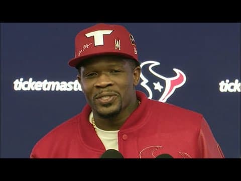 Andre Johnson on rumors of JJ Watt coming out of retirement: 'I think it’d be a great thing'