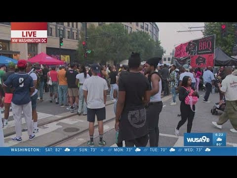 Thousands gather for the H Street Festival in DC