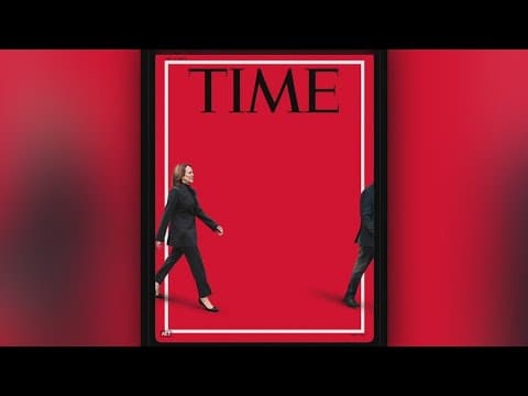 Time Magazine cover depicts Biden dropout, Kamala Harris stepping in