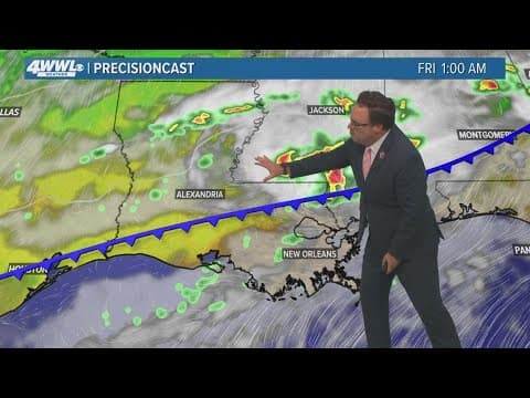 New Orleans Weather: Near-record heat, cold front arrives Friday
