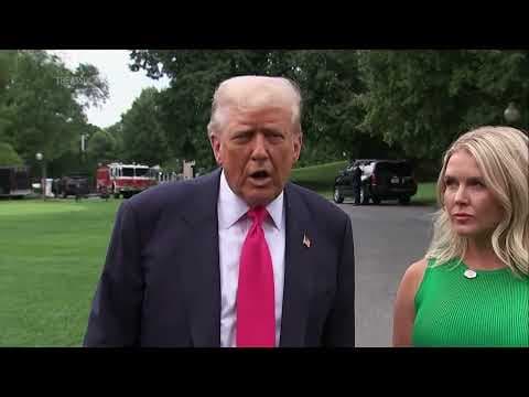 Trump praises Bondi's Epstein file handling, says she should release what 'she thinks is credible'