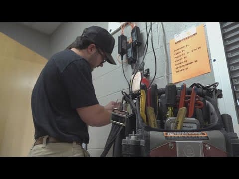 KCS graduate now works with the district, thanks to high school trade classes