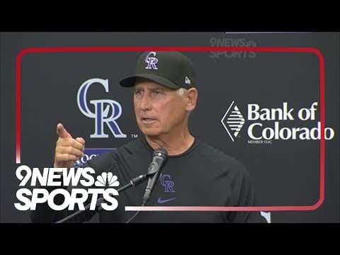 Bud Black reacts to Rockies walk-off win him home opener