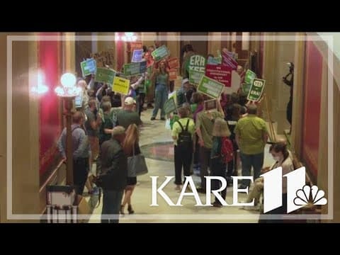 Proposed Minnesota Equal Rights Amendment draws rival crowds to Capitol for crucial votes