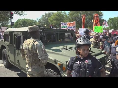 3 states move to deploy hundreds of National Guard troops to DC