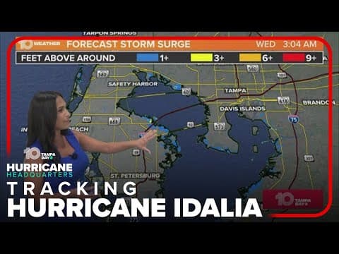 Tracking the Tropics: 3 a.m. Aug 30 | Storm surges forecasted in early morning hours