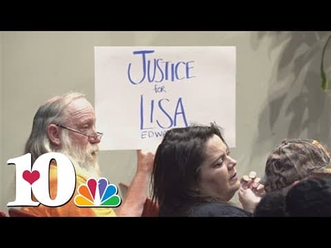 Community members gather at Knoxville City Council to speak on Lisa Edwards' death