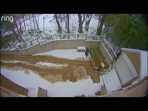 Water main break during winter weather impacts Bethesda streets