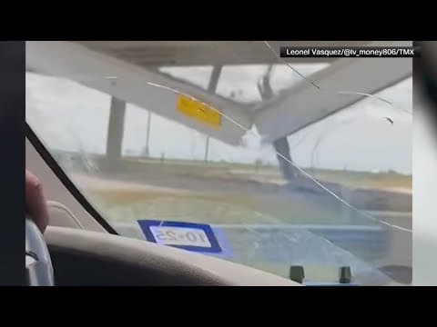 Bridge buckles in Texas Panhandle over Interstate, video shows