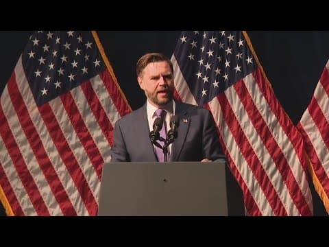 VP JD Vance delivers keynote address at Ohio GOP event in Lima