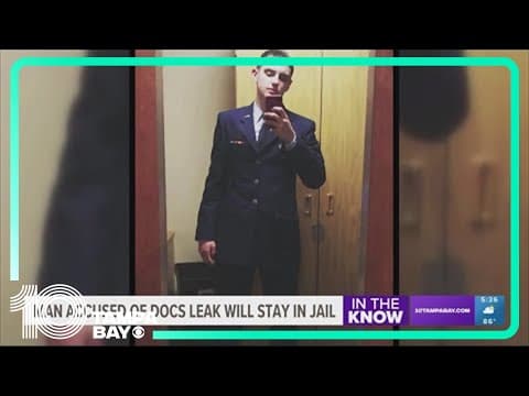 Guardsman in leak case to remain in jail for now, charged under the Espionage Act