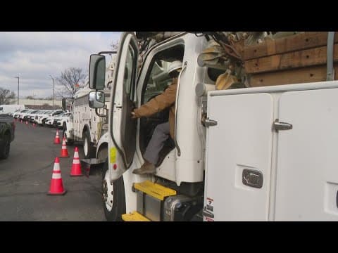 Crews prepare for winter storm